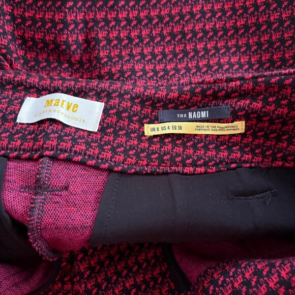 Anthro Naomi high-rise wide-leg pants by Maeve, sz 4 - Picture 3 of 5